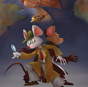 Detective mouse brother
